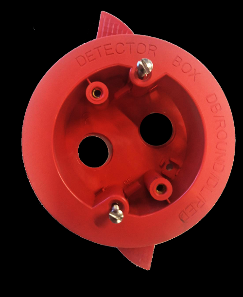 DTS Circular Dry Lining Box Red Gland 20mm threaded entrys DB/ROUND/DL